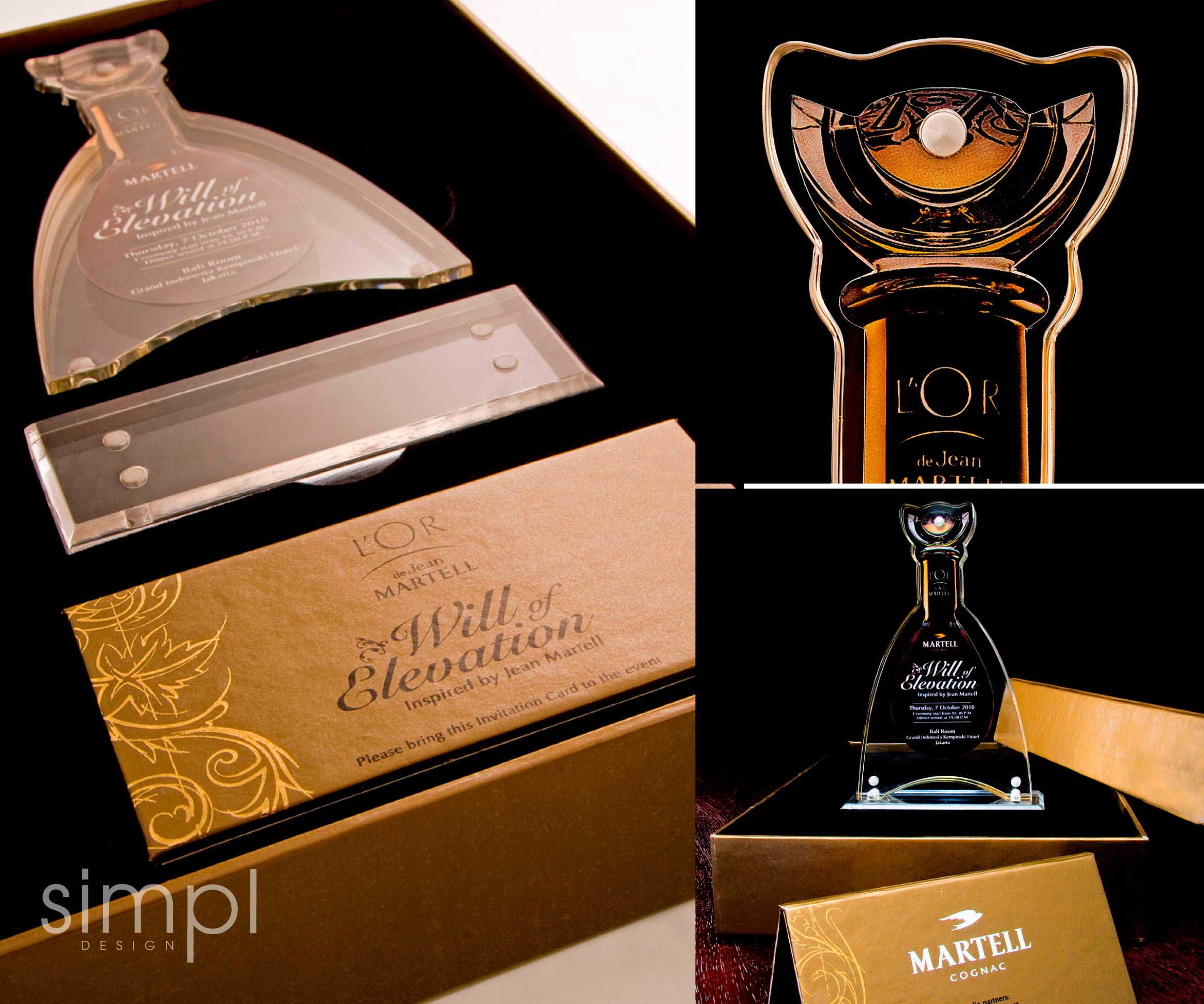 Martell L'OR Launching Invitation